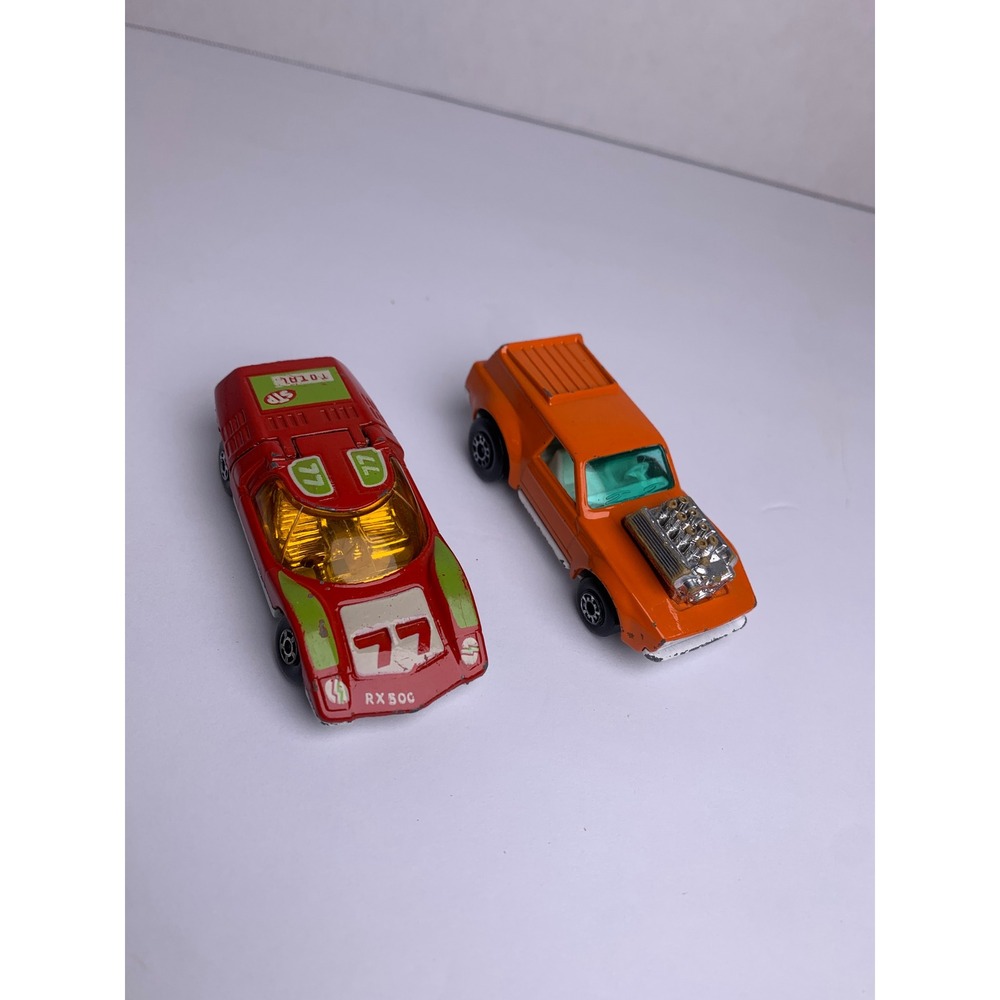 Vintage‎ Matchbox Lesney 1971 Mazda RX 500 & 1972 Hell Raiser Diecast Cars Lot